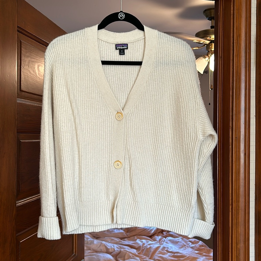 Patagonia wool cardigan
